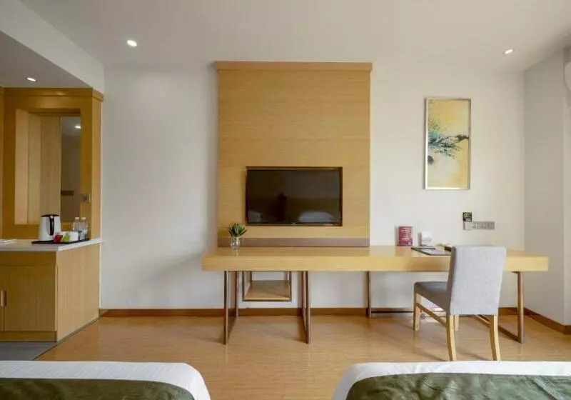 Hotelli Greentree Inn Wuxi Yixing Xushe Town Government Express