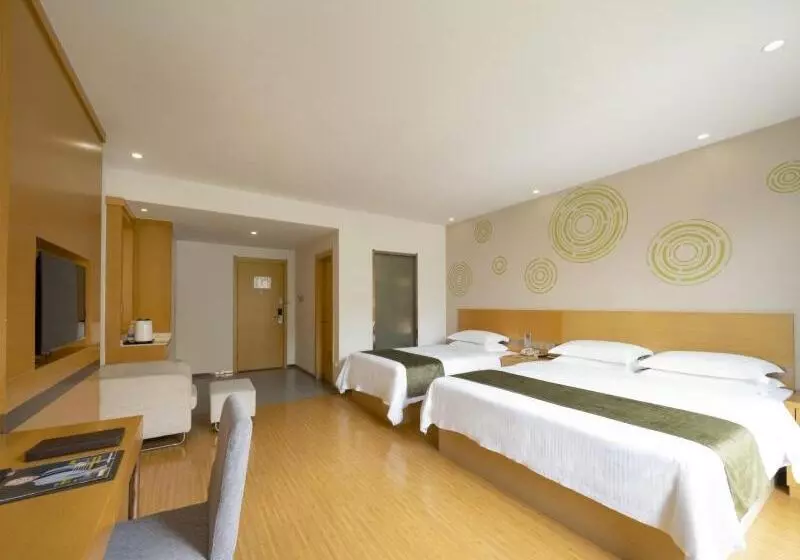 Hotelli Greentree Inn Wuxi Yixing Xushe Town Government Express