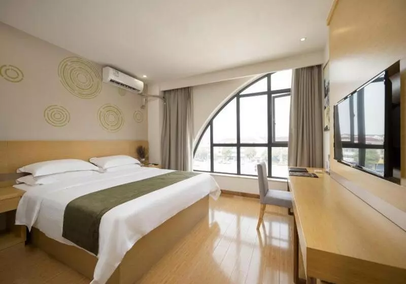 Hotelli Greentree Inn Wuxi Yixing Xushe Town Government Express