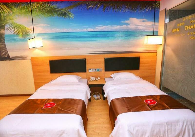 Thank Inn Chain Hotel Hubei Tianmen City Renxin International Plaza