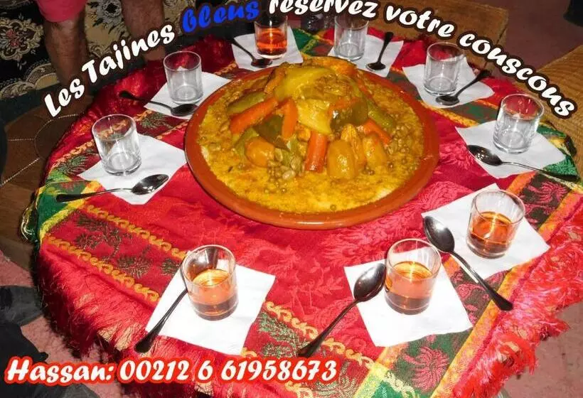 Retkeilymaja Les Tajines Bleus