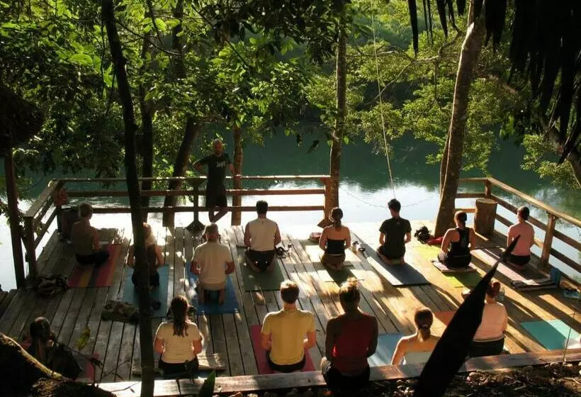 リゾートホテル Cohune Palms River Cabanas