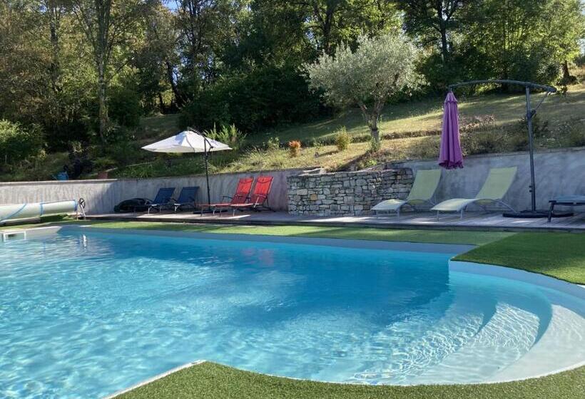 펜션 Domaine De Galoubet Lot