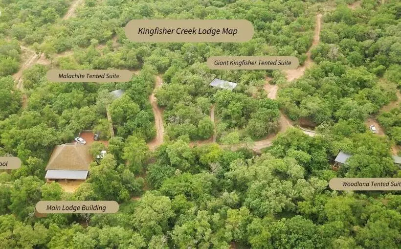 Hotelli Kingfisher Creek Safari Lodge