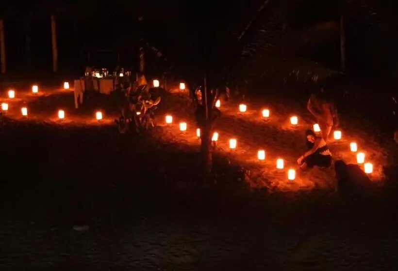 Aamiaismajoitus (B&B) Wipeout Cabaña Restaurant