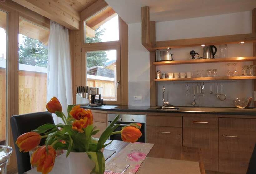 Пансион Ferienwohnung Landhaus Alpinum