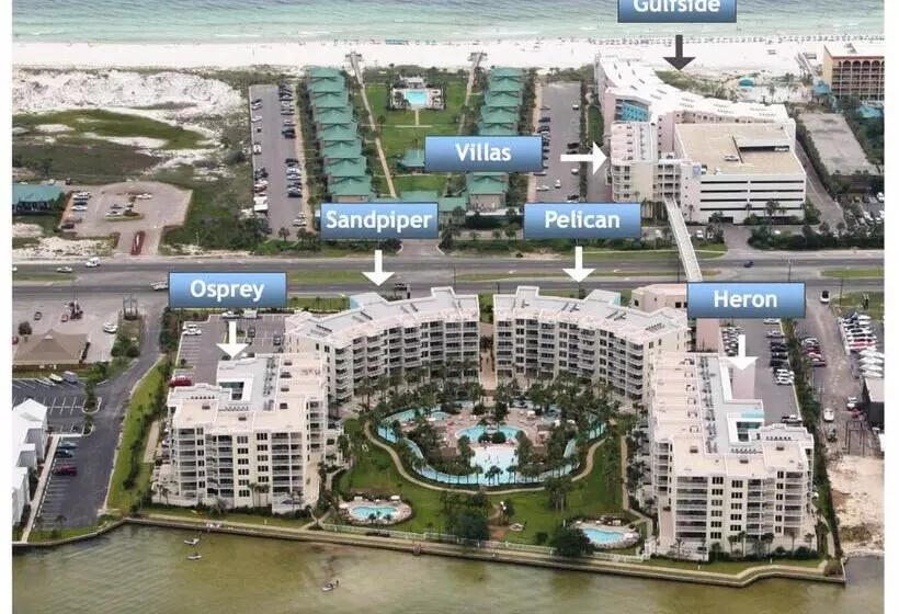 Destin West Bayside Heron 507  A Wave From It All
