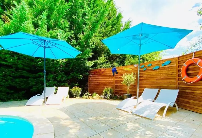 ベッドアンドブレックファースト Le Cocon Bohème   Espace Bien être Avec Spa   Piscine Chauffée