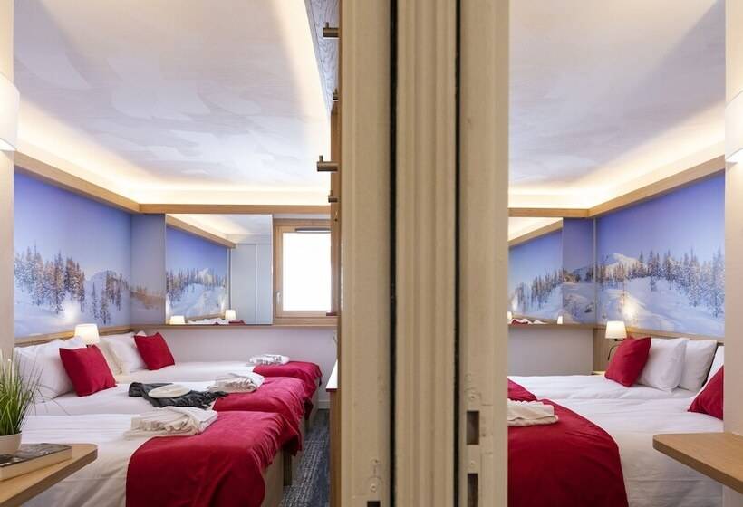 בית מלון כפרי Hôtel Club Mmv Plagne 2000