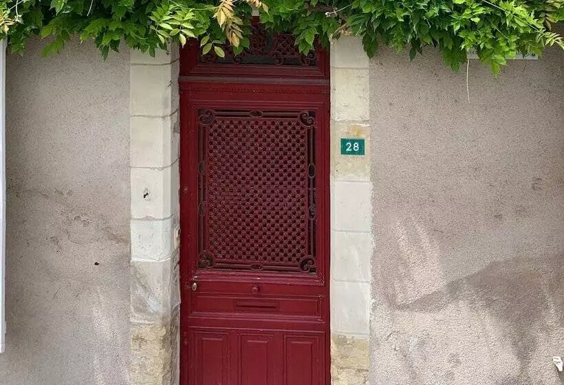 پانسیون Chambres D Hôtes Au Bord Du Cher Avec Vue Sur Le Château