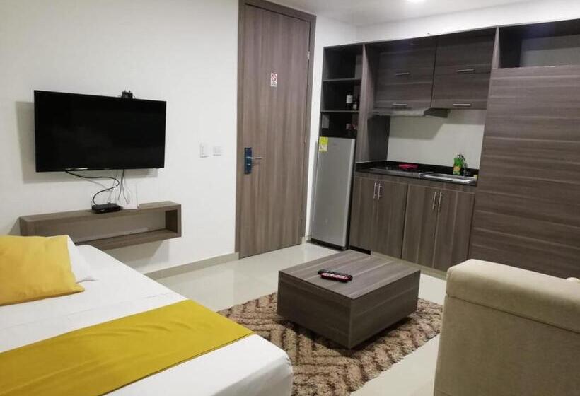 هتل Aparta Suites La Flora