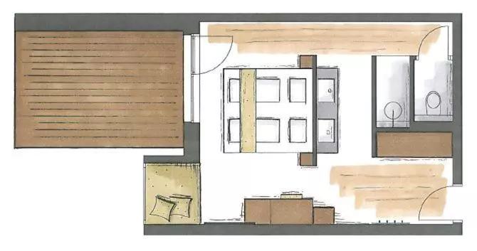 ホテル Almmonte Präclarum Suites Design