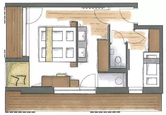 ホテル Almmonte Präclarum Suites Design