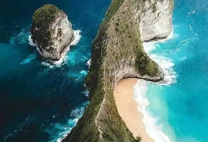 Aamiaismajoitus (B&B) Kubu Artha Bungalow Nusa Penida