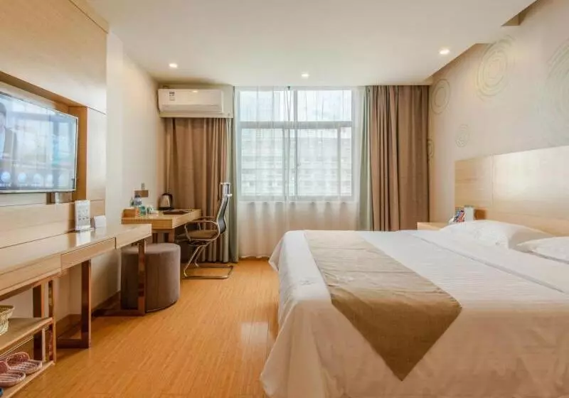 Hotelli Greentree Inn Liuan Huoshan County Yingjia Avenue County Hospital Express