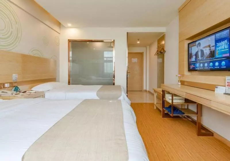 Hotelli Greentree Inn Liuan Huoshan County Yingjia Avenue County Hospital Express