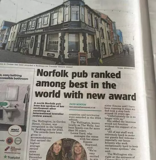 Majatalo The Wellington Pub Cromer