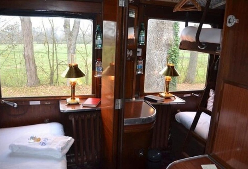 مبيت وإفطار Restaurant Train Des Reves