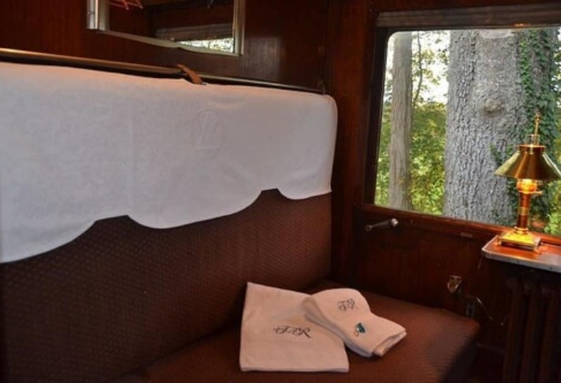 مبيت وإفطار Restaurant Train Des Reves