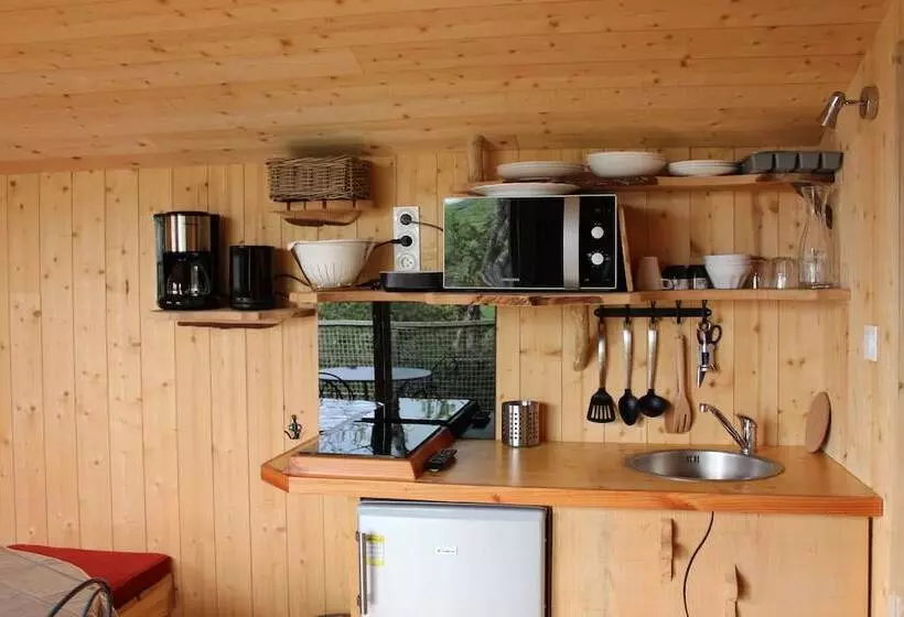 ホテル Cabanes Et Lodges Du Belvedere