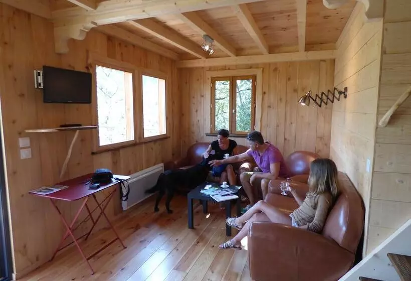 ホテル Cabanes Et Lodges Du Belvedere