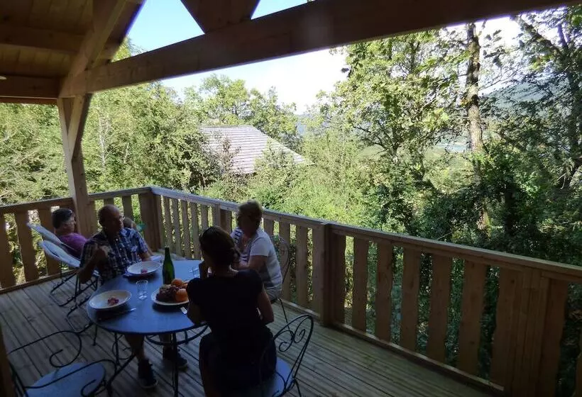 ホテル Cabanes Et Lodges Du Belvedere