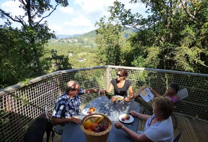 ホテル Cabanes Et Lodges Du Belvedere