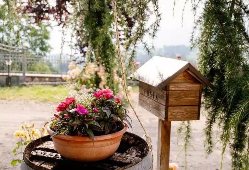 Maaseutuhotelli Agritur Maso Alle Rose B&b E Restaurant