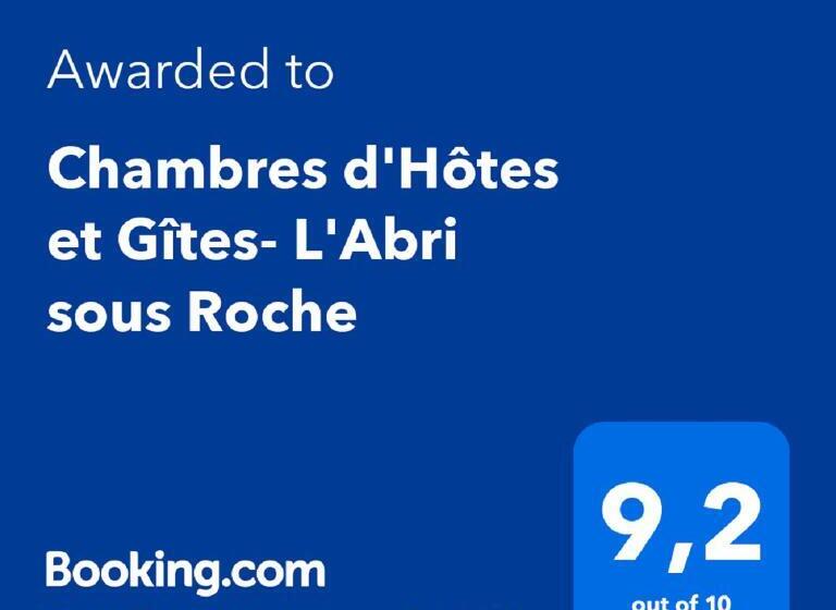 פנסיון Chambres D Hôtes Et Gîtes L Abri Sous Roche