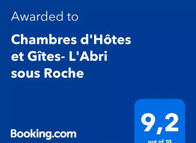 Majatalo Chambres D Hôtes Et Gîtes  L Abri Sous Roche