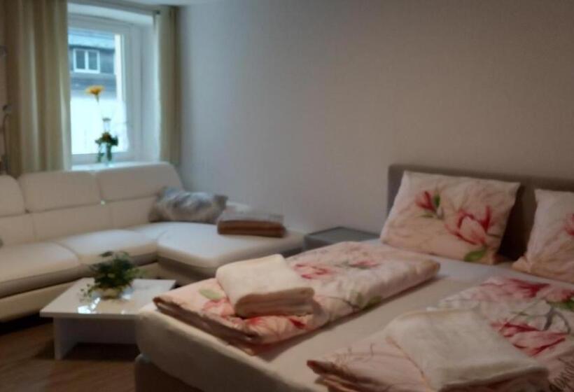 بنسيون Gästehaus Café Frank