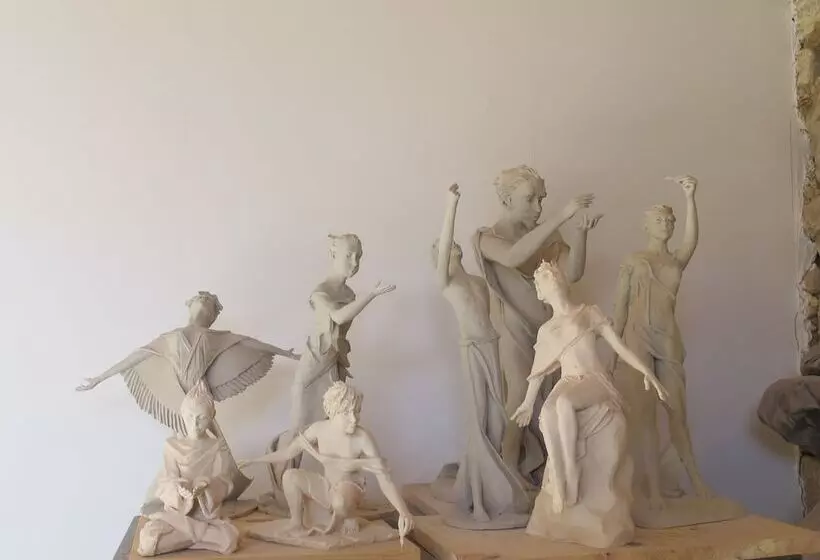 ペンション Les Roulottes Du Lauragais