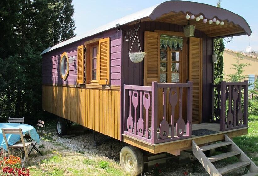 بنسيون Les Roulottes Du Lauragais