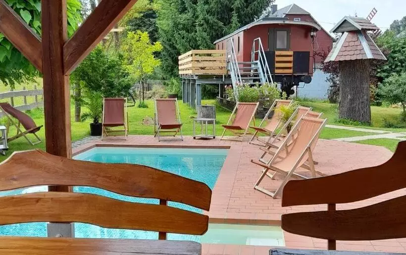 ベッドアンドブレックファースト Eisenbahnromantik Im Urlaub