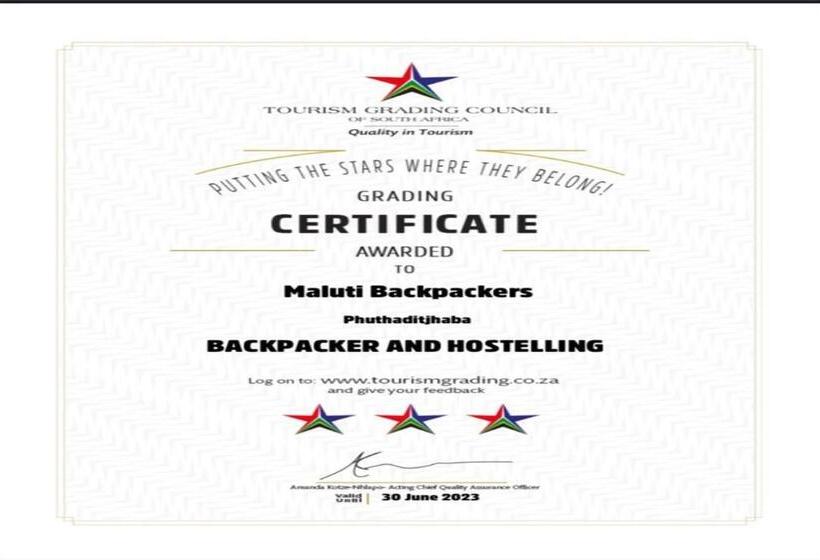 Pansiyon Maluti Backpackers