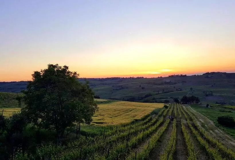ベッドアンドブレックファースト La Terrazza Sui Vigneti Rovescala