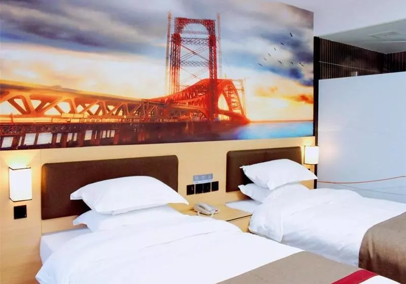 Hotelli Thank Inn Plus  Hubei Ezhou Echeng District Wuhan East Ocean World