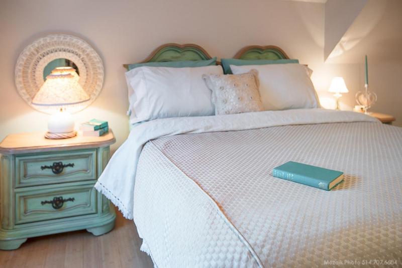 مبيت وإفطار La Maison Bleue Du Lac Wallace