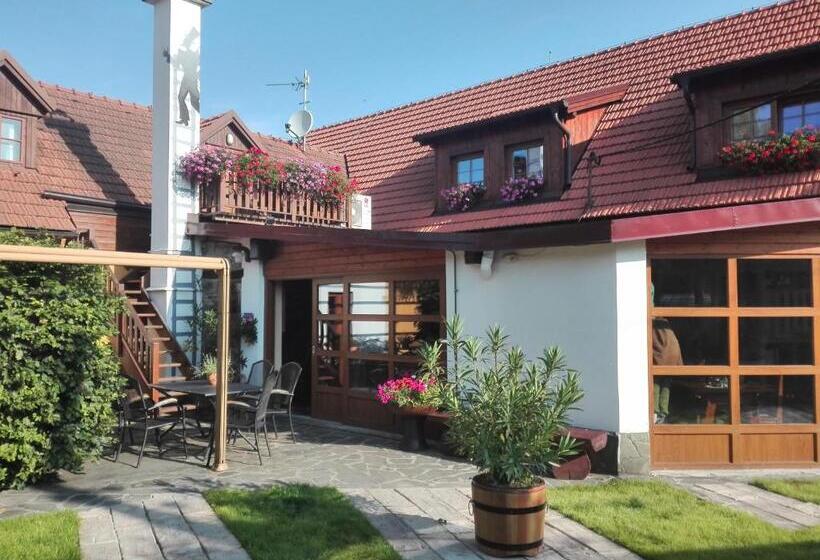 فندق صغير Hostinec A Penzion Dolní Dvůr