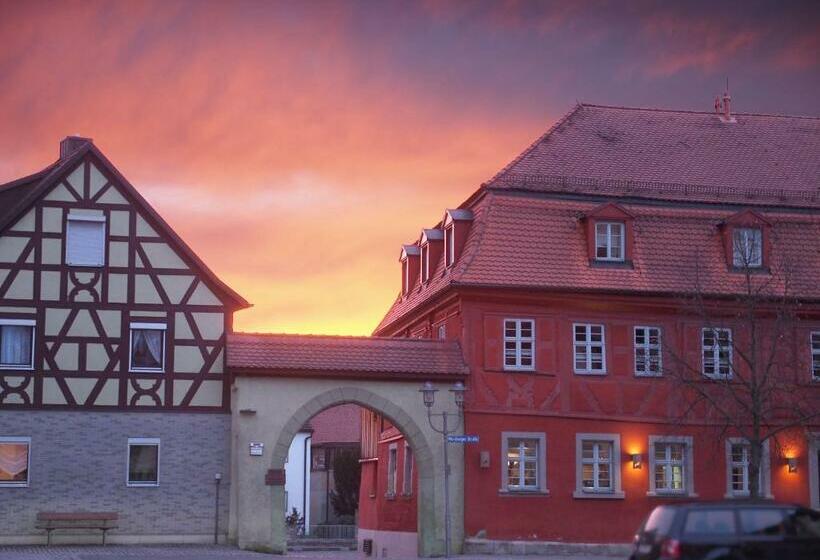 Отель Rotes Ross Marktbergel