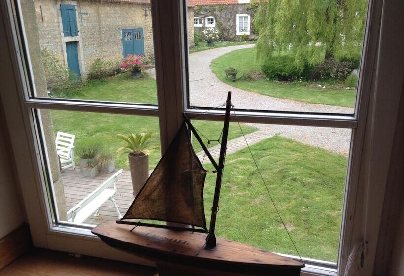 مبيت وإفطار La Ferme Du Dizacre