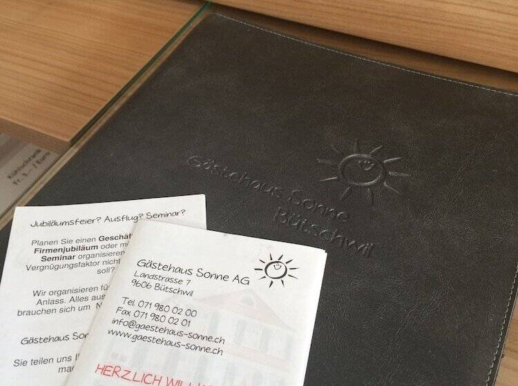 بنسيون Gästehaus Sonne