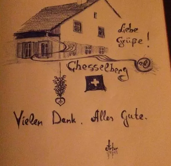 Aamiaismajoitus (B&B) Pension Chesselberg