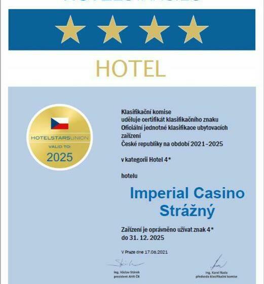 בית מלון כפרי Imperial Casino Strazny