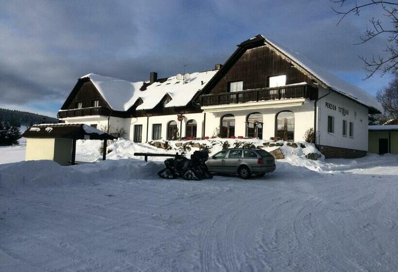 펜션 Penzion Tetřívek