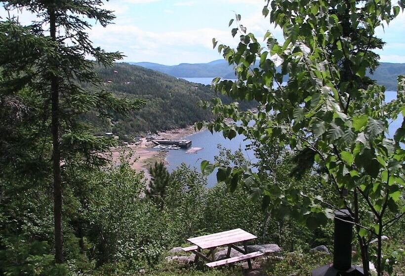 فندق صغير Au Sommet Du Fjord