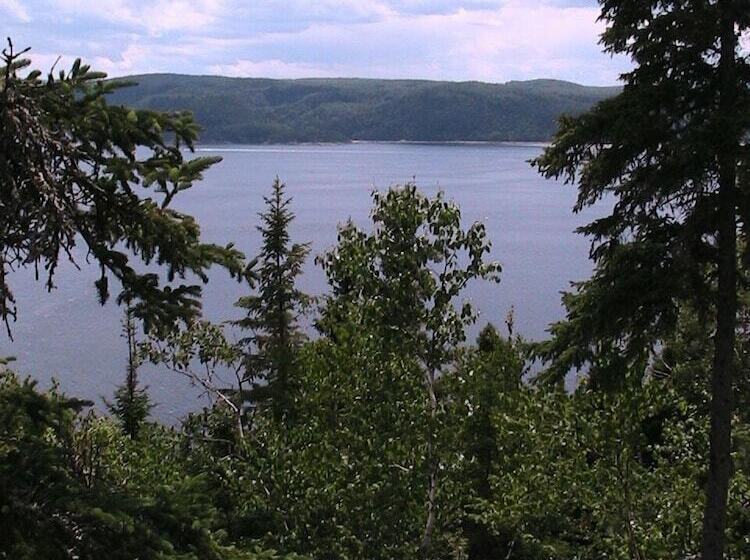 فندق صغير Au Sommet Du Fjord