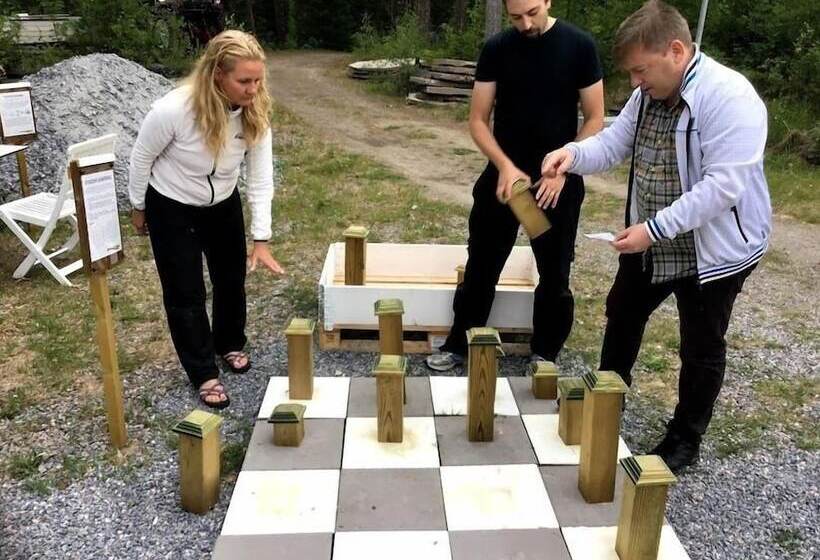 هتل Bureå Camping