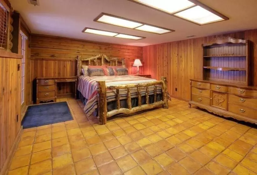 Log Cabin On The Stream