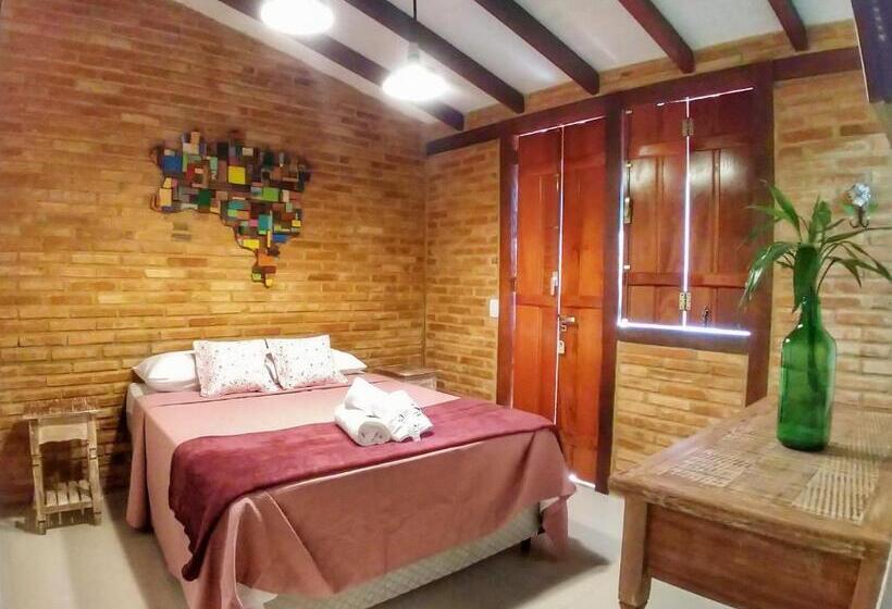 ペンション Portal Sui­tes Casa Do Lago